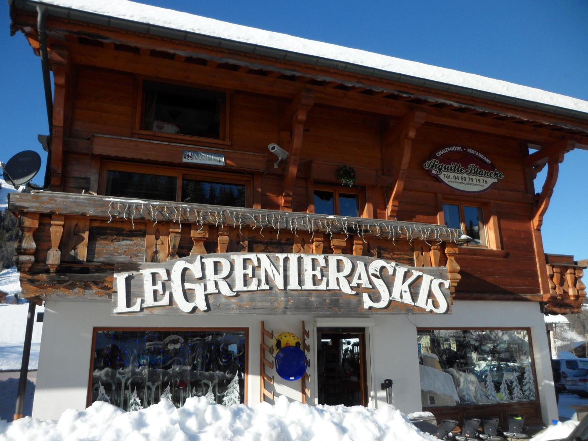 Chalet Hotel Aiguille Blanche Logis لي جيه المظهر الخارجي الصورة