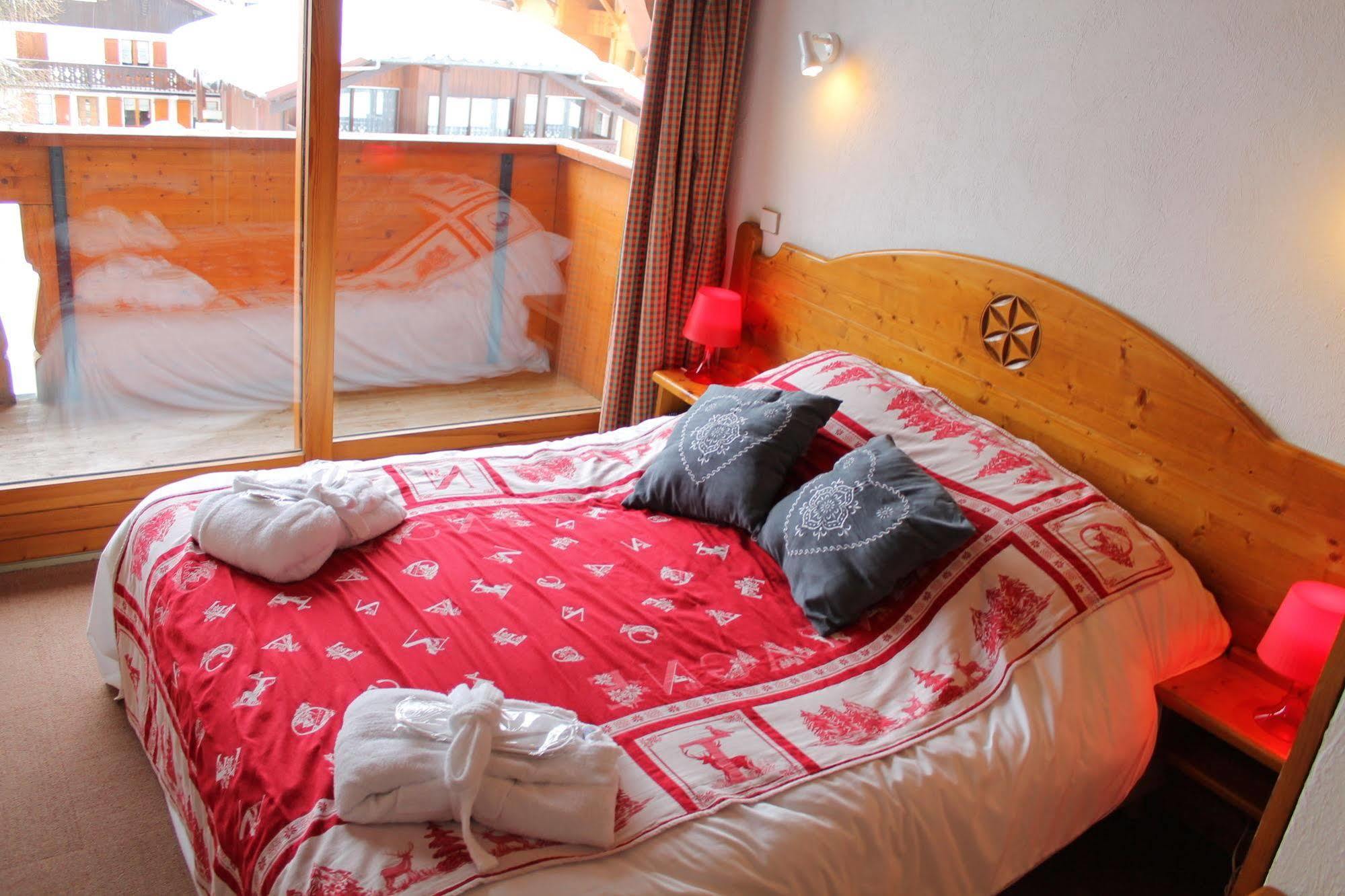 Chalet Hotel Aiguille Blanche Logis لي جيه المظهر الخارجي الصورة