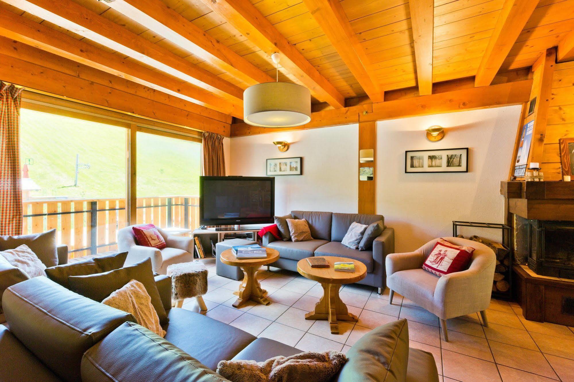 Chalet Hotel Aiguille Blanche Logis لي جيه المظهر الخارجي الصورة