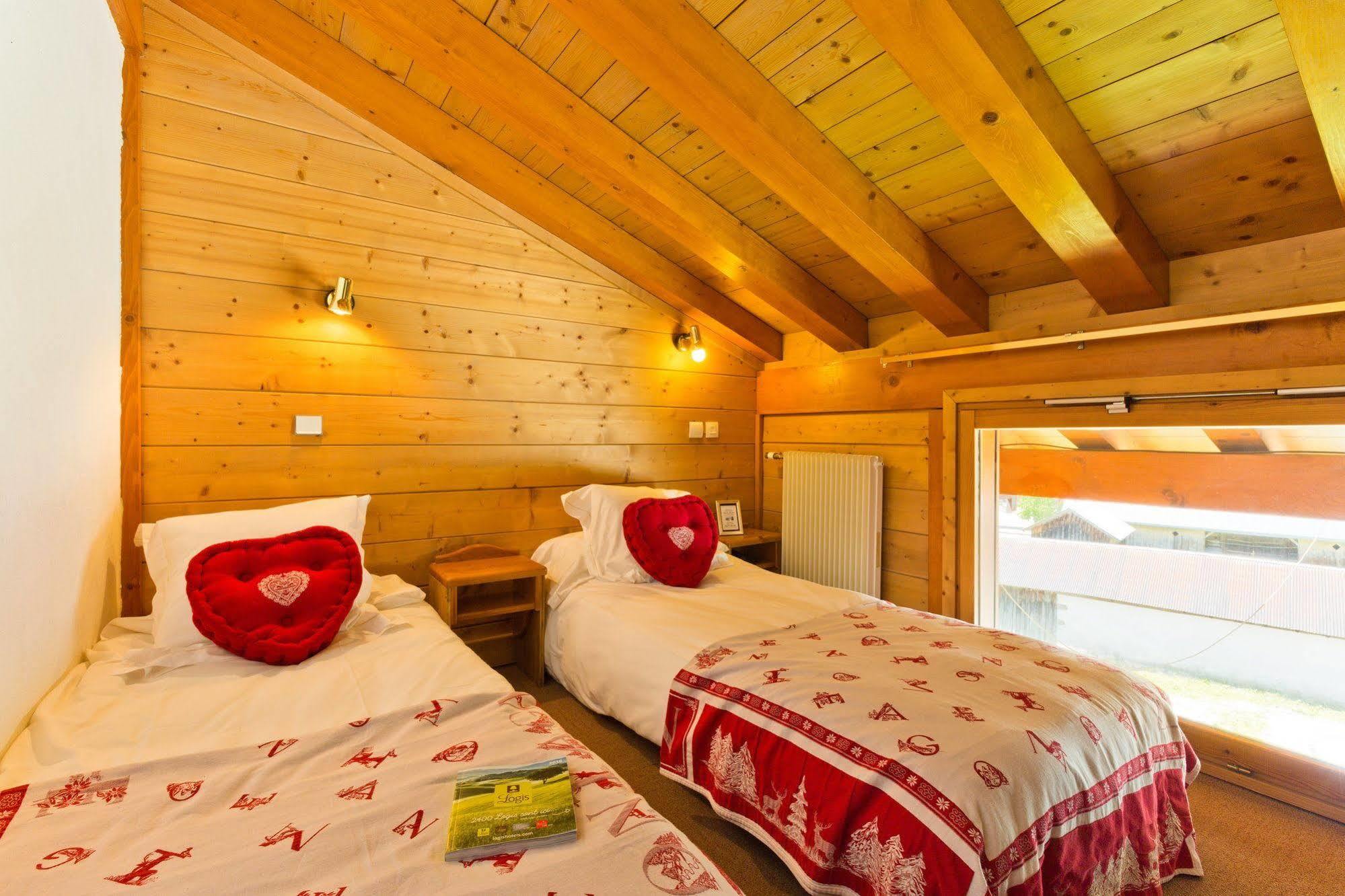 Chalet Hotel Aiguille Blanche Logis لي جيه المظهر الخارجي الصورة