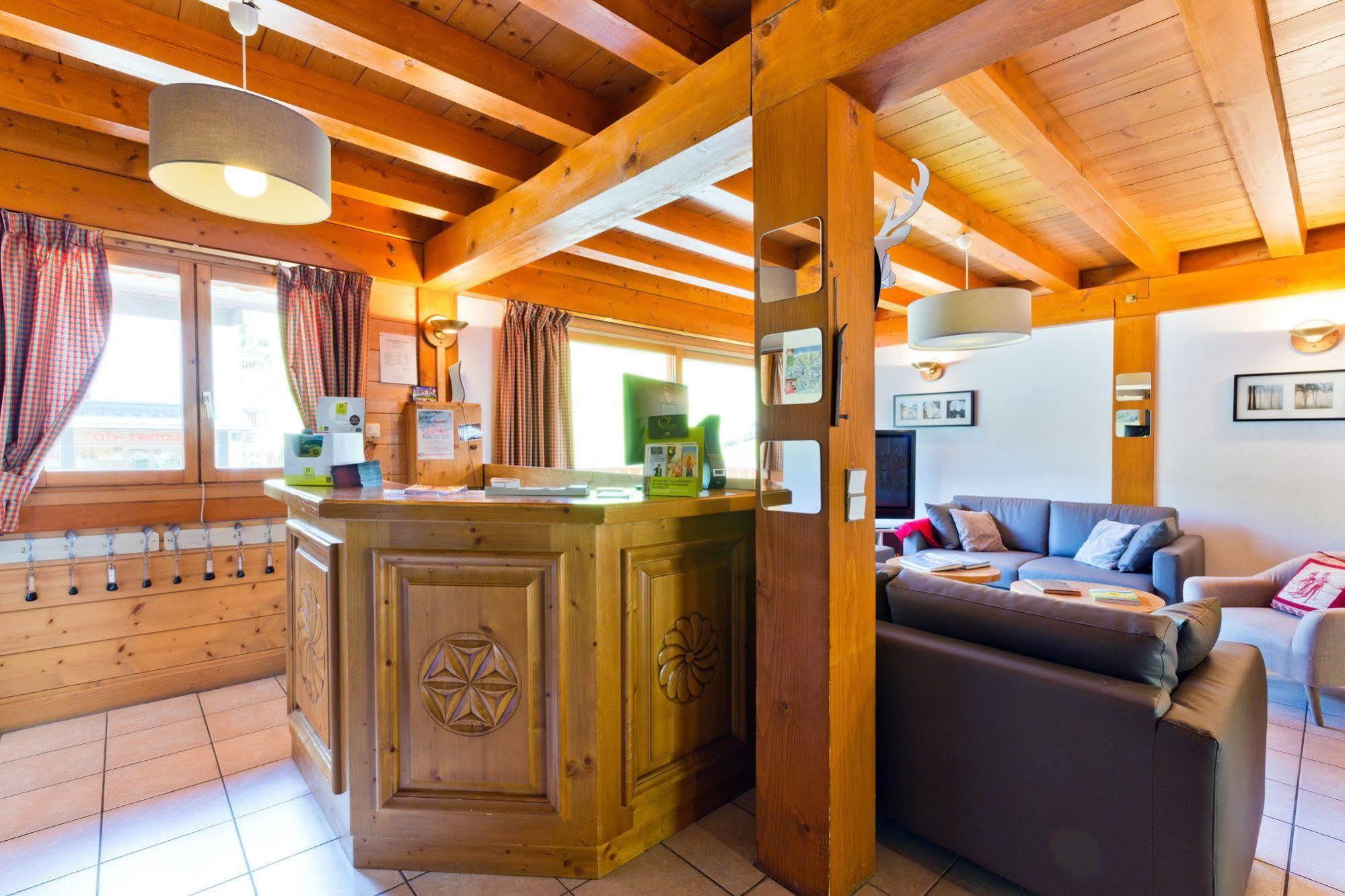 Chalet Hotel Aiguille Blanche Logis لي جيه المظهر الخارجي الصورة